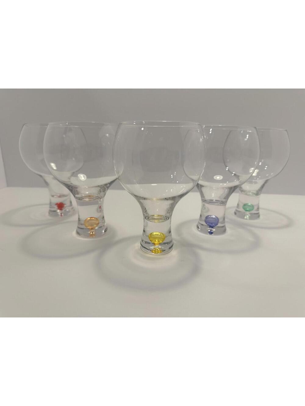 Vintage Torre & Tagus , Crystal Liquor Glass, Set Of 5